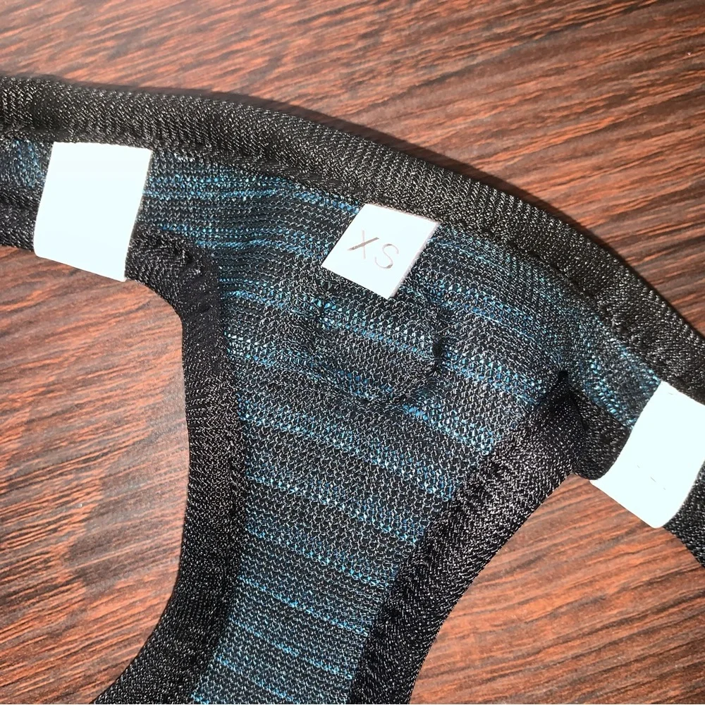 dog or cat blue mesh reflective harness xs with leash